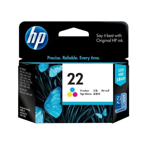 HP C9352AA NO 22 INK CARTRIDGE TRI COLOUR