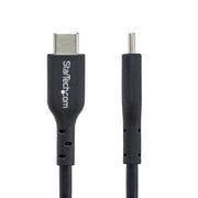 StarTech.com 6.6ft (2m) USB-C Charging Cable, Charge & Sync, 60W (3A) PD, USB 2.0 Laptop Charger Cable - Black USB C Charging Cord