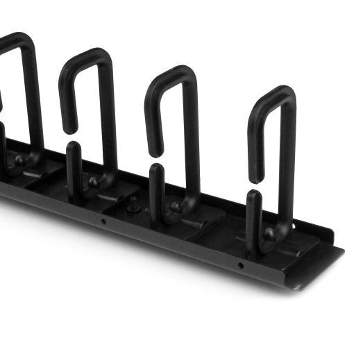 StarTech.com Vertical Cable Organizer with D-Ring Hooks - 20U - 2.8ft.