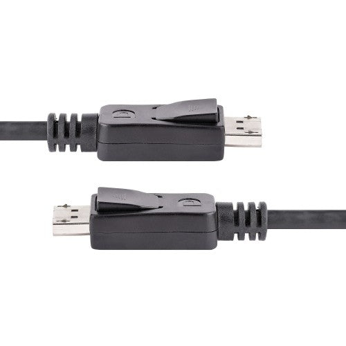 StarTech.com 6ft (1.8m) DisplayPort 1.2 Cable - 4K x 2K Ultra HD VESA Certified DisplayPort Cable - DP to DP Cable for Monitor - DP Video/Display Cord - Latching DP Connectors