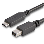 StarTech.com 6ft (1.8m) USB-C to Mini DisplayPort Cable - 4K 60Hz - Black