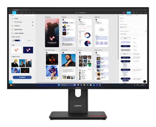 Lenovo ThinkVision T32UD-40 computer monitor 80 cm (31.5") 3840 x 2160 pixels 4K Ultra HD LCD Black
