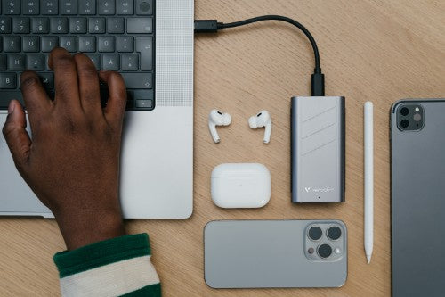 Verbatim TurboMetal SSD USB4 1TB USB Type-C USB4 Gen 2x2 Silver