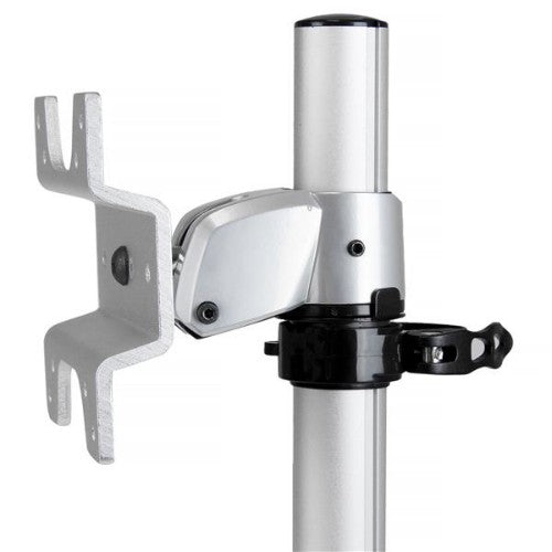 StarTech.com Single Monitor Stand - Adjustable - Steel - Silver - For up to 34" (30.9lb/14kg) Displays - TAA