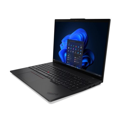 Lenovo ThinkPad L16 Gen 2 (Intel) Intel Core Ultra 7 255U Laptop 40.6 cm (16") WUXGA 32 GB DDR5-SDRAM 512 GB SSD Wi-Fi 6E (802.11ax) Windows 11 Pro Belgian Black
