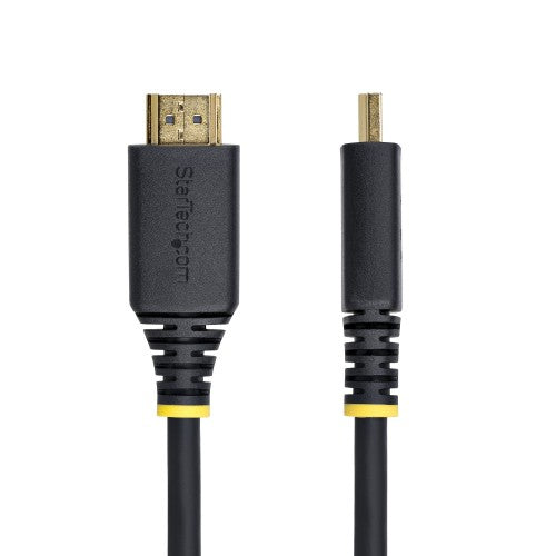 StarTech.com 50cm (1.6ft) Certified Ultra High Speed HDMI Cable, 8K 60Hz/4K 120Hz, HDMI 2.1 Cable with HDR10+ / eARC, 48Gbps, 8K HDMI Cord for Monitor/TV/Display, Flexible TPE Jacket