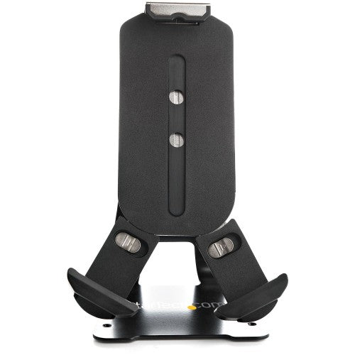 StarTech.com Secure Tablet Stand w/ K-Slot Cable Lock - Locking Tablet Holder for 7.9"-13" Tablets - Universal Adjustable Tablet Mount for Desk/Surface - Lockable Anti-Theft Security Mount - TAA