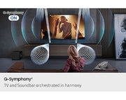 Samsung HW-QS700F/XY soundbar speaker Black 3.1.2 channels
