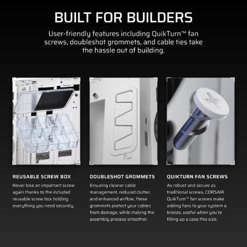 Corsair 5000T Midi Tower White
