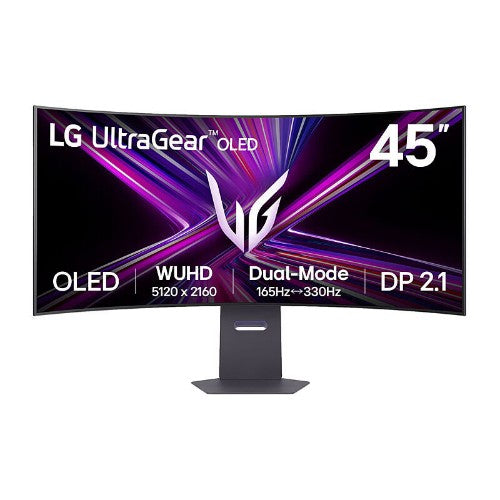LG 44.5" ULTRAGEAR,G-SYNC,HDR400,OLED,5K2K,21:9,WUHD(5120x2160),800R,0.03ms,D-MODE,HDMI(2.1),DP(2.1),USB-Cx1(90w),SPK(10Wx2),TLT,HGT,SVL,VESA100x100,2YR