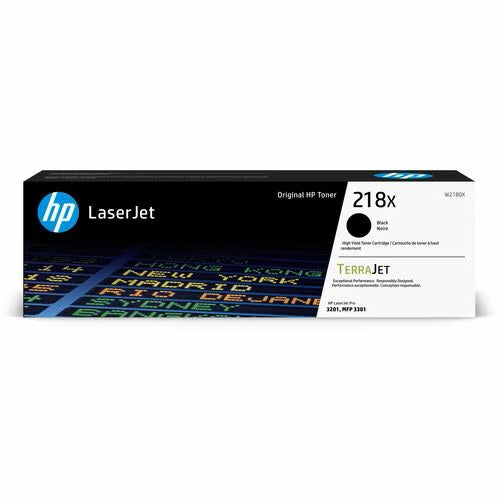 HP 218X BLACK LASERJET TONER CARTRIDGE 3.2K YIELD FOR 3301SDW / 3301FDW