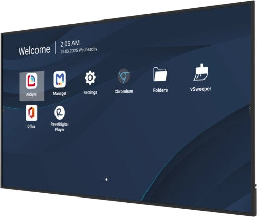 Viewsonic 86" 4K Professional Commercial Display with ProAV Integration