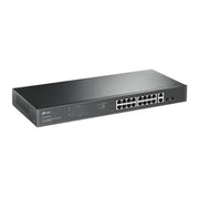 TP-Link 18-Port Gigabit Easy Smart PoE Switch with 16-Port PoE+