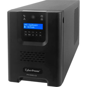 CyberPower PR1500ELCD uninterruptible power supply (UPS) Line-Interactive 1.5 kVA 1350 W 8 AC outlet(s)