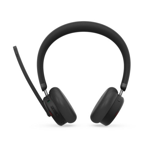 Lenovo 6550 Headset Wireless Head-band Office/Call center USB Type-C Bluetooth Black