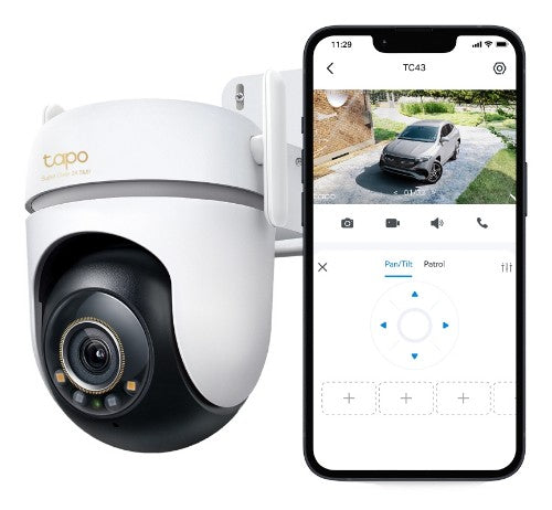 TP-Link Tapo TC43(EU) V2 Spherical IP security camera Indoor & outdoor 2880 x 1620 pixels Ceiling/Wall/Pole