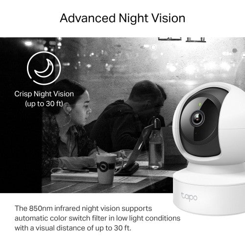 TP-Link Pan/Tilt Home Security Wi-Fi Camera