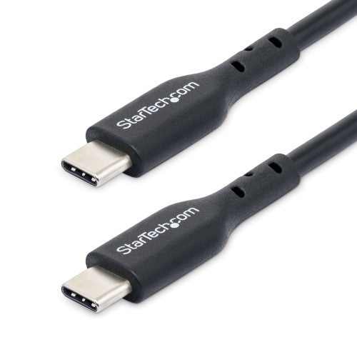 StarTech.com 3ft (1m) USB-C Charging Cable, Charge & Sync, 60W (3A) PD, USB 2.0 Laptop Charger Cable - Black USB C Charging Cord