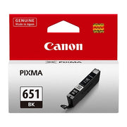 CANON CLI651BK INKJET CARTRIDGE BLACK