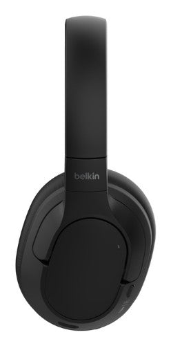 Belkin SoundForm Isolate Headset Wired & Wireless Head-band Calls/Music USB Type-C Bluetooth Black