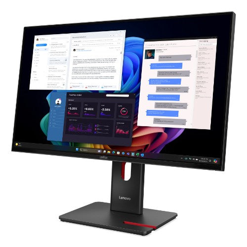 Lenovo ThinkVision T27UD-40 computer monitor 68.6 cm (27") 3840 x 2160 pixels 4K Ultra HD LCD Black