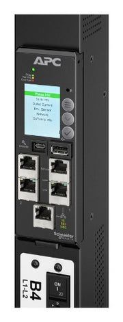 APC NetShelter Rack PDU Advanced Gen 2, Metered, 3Phase, 22.1kW 400V 32A or 17.3kW 415V 30A, 530P6, 48 Outlet