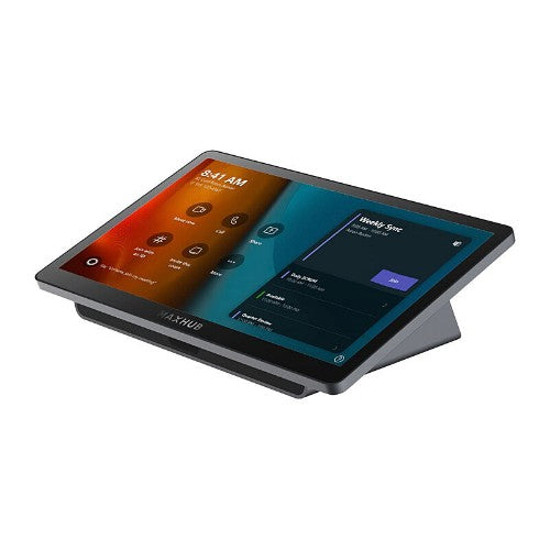 Maxhub 4K Microsoft Teams Rooms Windows Videobar 12th Gen Intel 10-Core - i5 Processor, 16GB RAM, 256GB ROM Quad-eyes 200MP, 16 microphone, Dual 20W speaker