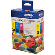 Brother LC40CL3PK ink cartridge 3 pc(s) Original Cyan, Magenta, Yellow