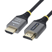 StarTech.com 50cm (1.6ft) Premium Certified High Speed HDMI Cable, Ultra Flexible HDMI Cable, 4K 60Hz/1440p 144Hz w/HDR10/ARC, 18Gbps, High Flex Braided HDMI Cord