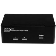 StarTech.com 2-Port DisplayPort Dual-Monitor KVM Switch - 4K 60Hz - TAA