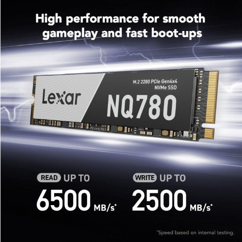 Lexar NQ780 4 TB M.2 PCI Express 4.0 NVMe 3D NAND
