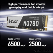 Lexar NQ780 2 TB M.2 PCI Express 4.0 NVMe 3D NAND