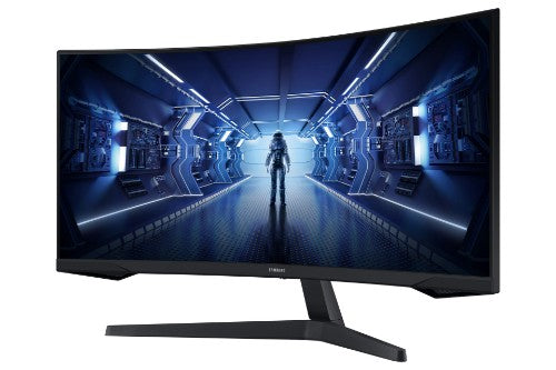 Samsung G55T computer monitor 86.4 cm (34") 3440 x 1440 pixels Wide Quad HD LCD Black