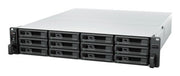 Synology RackStation RS2423RP+II NAS Rack (2U) AMD Ryzen V1780B 8 GB DDR4 0 TB DiskStation Manager Black