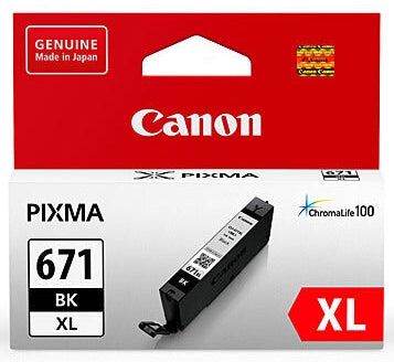 Canon CLI-671XLBK ink cartridge 1 pc(s) Original High (XL) Yield Black