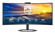 Philips 5000 series 34E1C5600HE/75 computer monitor 86.4 cm (34") 3440 x 1440 pixels Wide Quad HD LCD Black