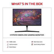 HP HyperX OMEN 23.8 inch FHD 144Hz Gaming Monitor - OMEN 24e