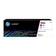 HP 416X MAGENTA TONER - HIGH YIELD - APPROX 6K PAGES. M454, M479, M455, M480 MODELS