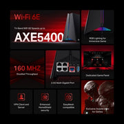 TP-Link Archer GXE75 wireless router 2.5 Gigabit Ethernet Tri-band (2.4 GHz / 5 GHz / 6 GHz)