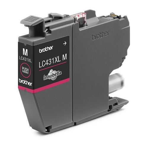 Brother LC431XLM XL MAGENTA INK ink cartridge 1 pc(s) Original Black
