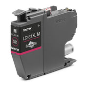 Brother LC431XLM XL MAGENTA INK ink cartridge 1 pc(s) Original Black