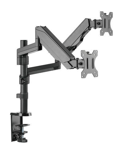 Brateck MABT-LDT16-C024 monitor mount / stand 81.3 cm (32") Black Desk