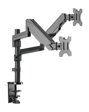 Brateck MABT-LDT16-C024 monitor mount / stand 81.3 cm (32") Black Desk