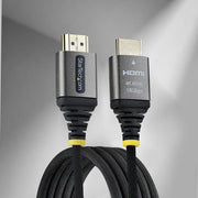 StarTech.com 1m (3ft) Premium Certified High Speed HDMI Cable, Ultra Flexible HDMI Cable, 4K 60Hz/1440p 144Hz w/HDR10/ARC, 18Gbps, High Flex Braided HDMI Cord