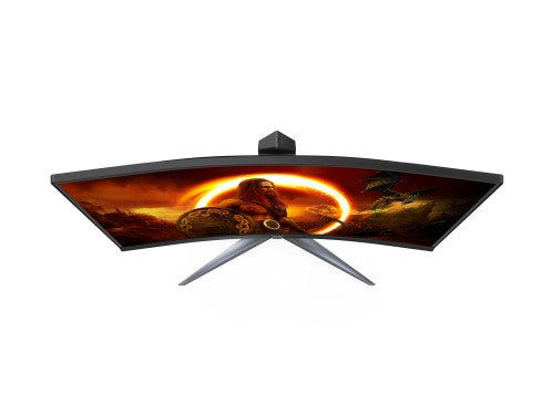 AOC CQ27G2X computer monitor 68.6 cm (27") 2560 x 1440 pixels Quad HD Black, Red