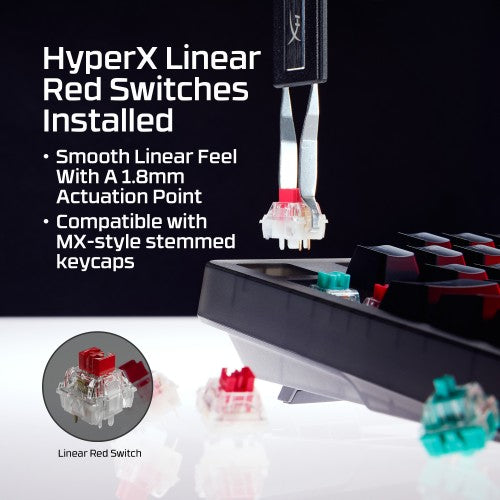 HyperX Origins 2 1800 keyboard Gaming USB Black
