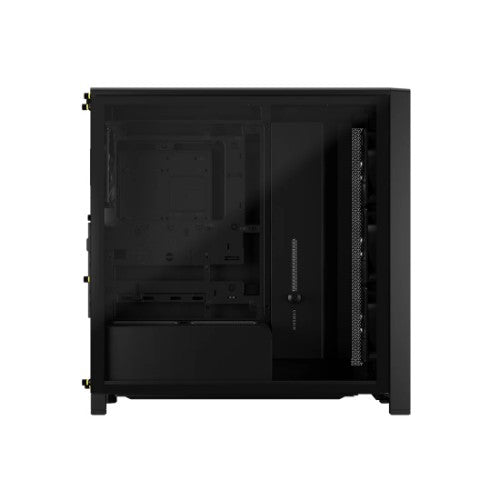 Corsair FRAME 4000D WOOD RS Midi Tower Black, Wood