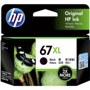 HP #67XL Black Ink 3YM57AA