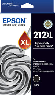 Epson 212XL ink cartridge 1 pc(s) Original High (XL) Yield Black