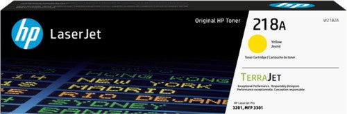 HP 218A YELLOW LASERJET TONER CARTRIDGE 1.2K YIELD FOR 3301SDW / 3301FDW